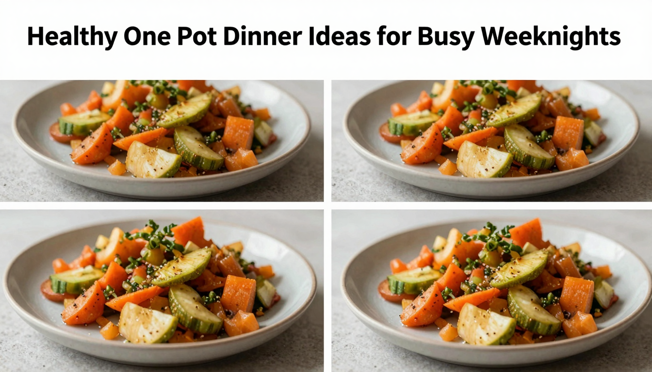 Healthy One Pot Dinner Ideas for Busy Weeknights