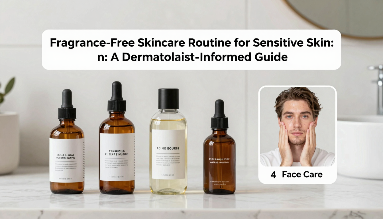 Fragrance-Free Skincare Routine for Sensitive Skin: A Dermatologist-Informed Guide