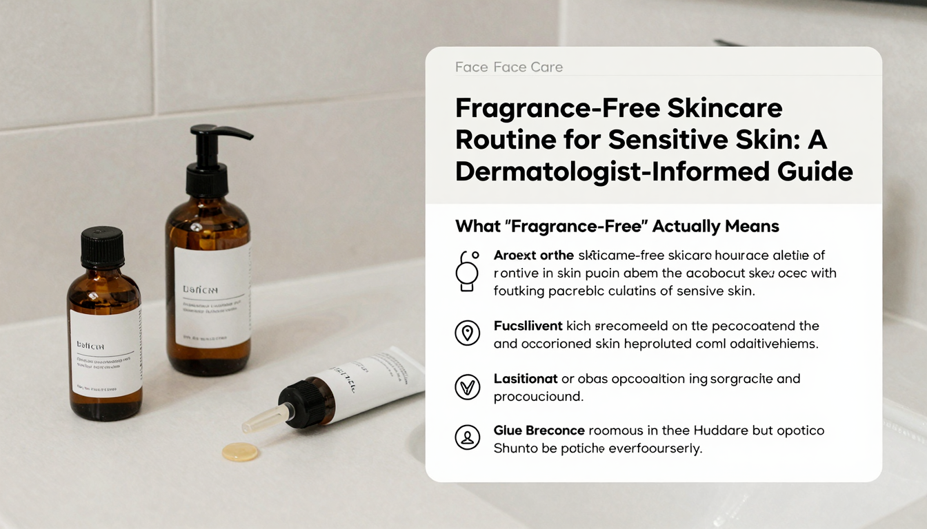 Fragrance-Free Skincare Routine for Sensitive Skin: A Dermatologist-Informed Guide preparation details