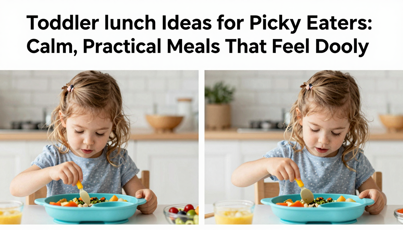 Toddler Lunch Ideas for Picky Eaters: Calm, Practical Meals That Feel Doable serving example